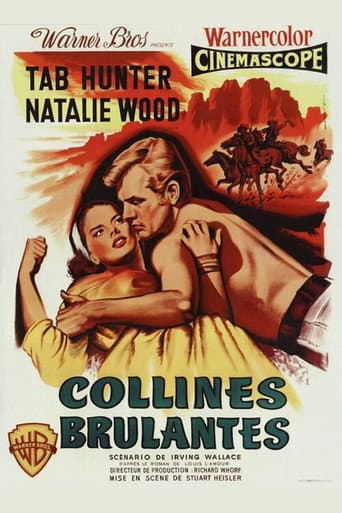 Affiche du film The Burning Hills (1956)