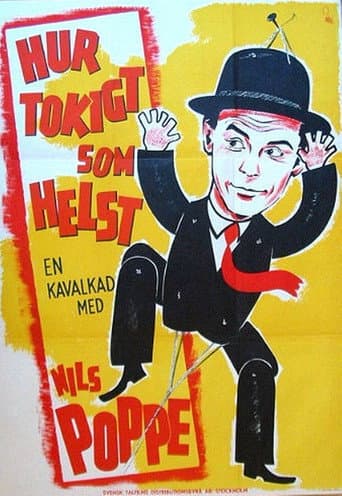 ملصق فيلم Hur tokigt som helst (1949)