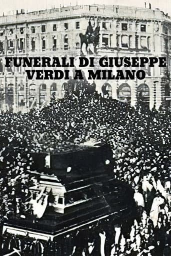 Affiche du film I Funerali di Giuseppe Verdi (1901)
