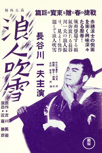 浪人吹雪 (1939) movie poster