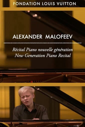 Affiche du film Alexander Malofeev: Fondation Louis Vuitton Recital (2019)