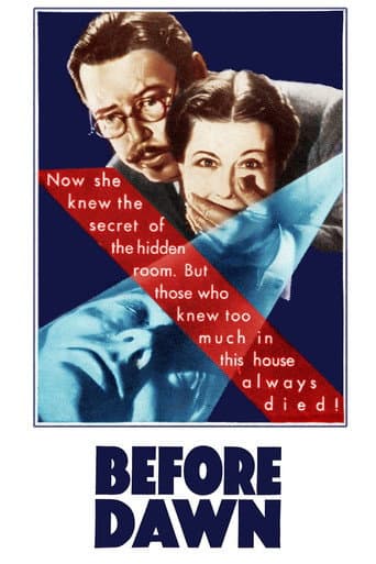 ملصق فيلم Before Dawn (1933)