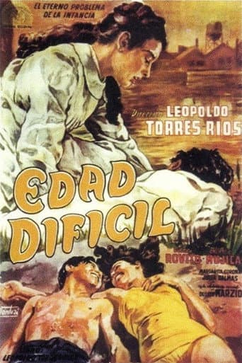 ملصق فيلم Edad difícil (1956)