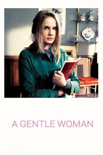 Une femme douce (1969) movie poster