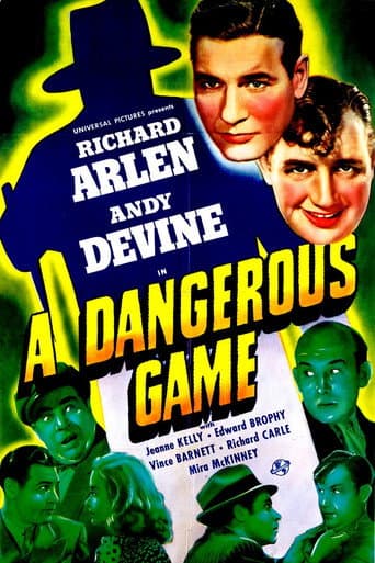 ملصق فيلم A Dangerous Game (1941)