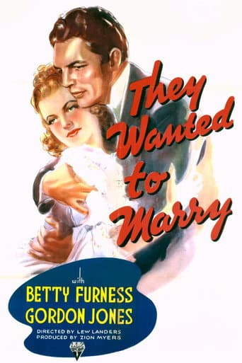They Wanted to Marry (1937) movie poster