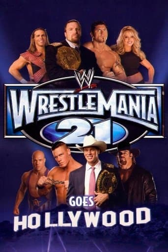 WWE WrestleMania 21 (2005) movie poster