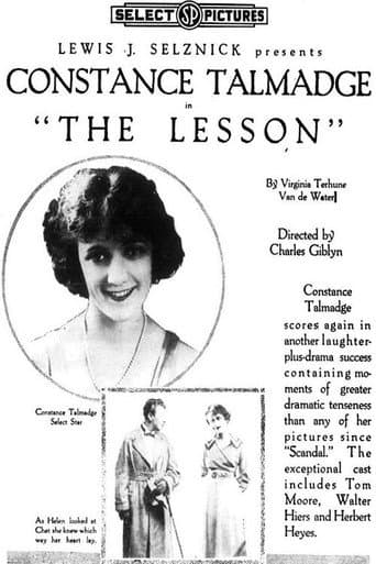 Affiche du film The Lesson (1918)