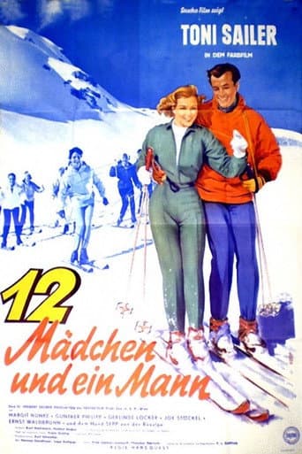 ملصق فيلم Zwölf Mädchen und ein Mann (1959)
