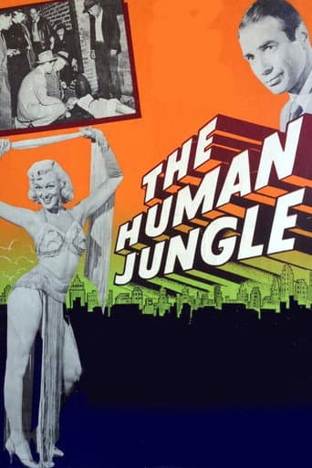 The Human Jungle (1954) movie poster