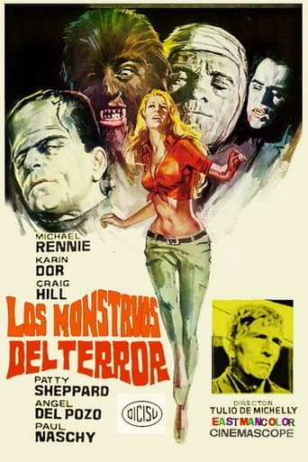 ملصق فيلم Los monstruos del terror (1970)