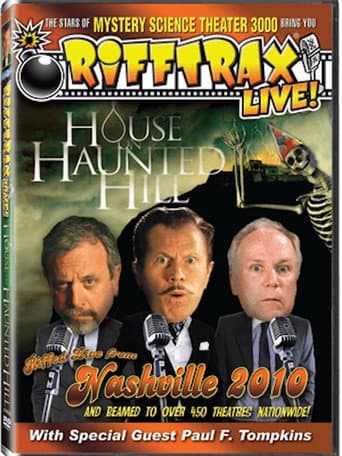 RiffTrax Live: House on Haunted Hill (2010) movie poster