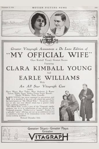 Affiche du film My Official Wife (1914)