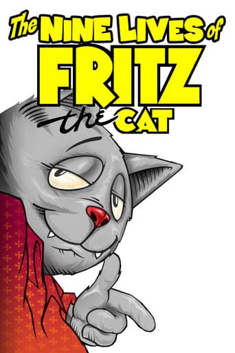 ملصق فيلم The Nine Lives of Fritz the Cat (1974)