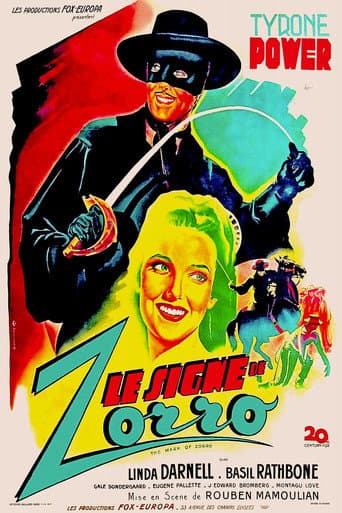 Affiche du film The Mark of Zorro (1940)