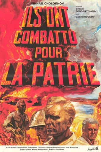 Affiche du film Они сражались за Родину (1975)
