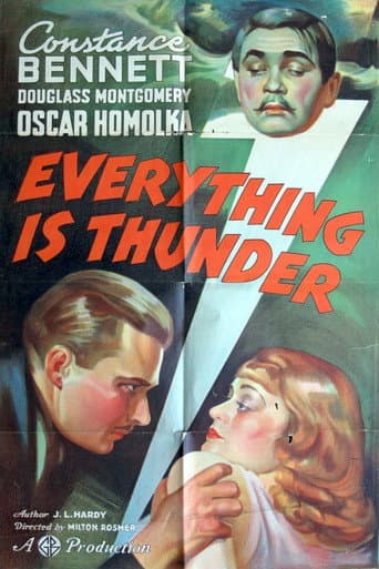 ملصق فيلم Everything Is Thunder (1936)