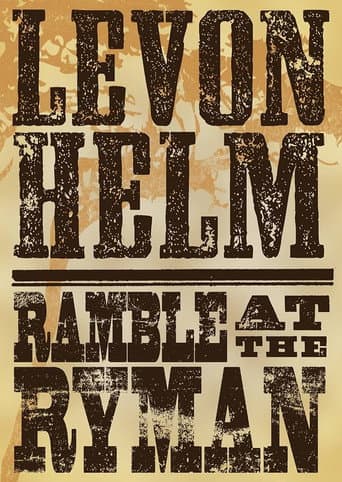 Levon Helm: Ramble At The Ryman (2009) movie poster