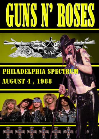 Affiche du film Guns N' Roses Live In Philadelphia (1988)
