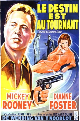 Affiche du film Drive a Crooked Road (1954)