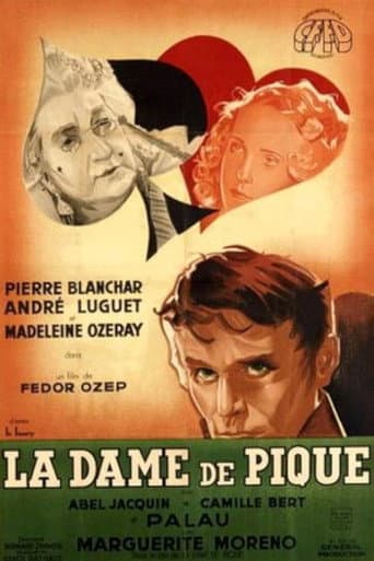 ملصق فيلم La Dame de pique (1937)