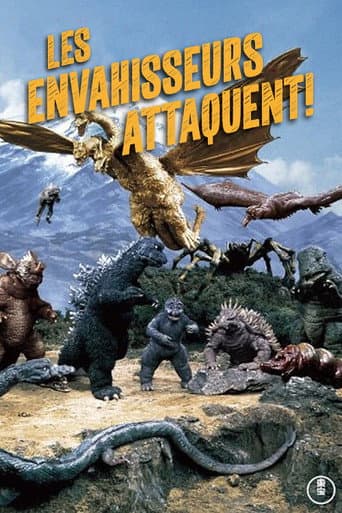 Affiche du film 怪獣総進撃 (1968)