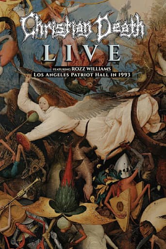 Christian Death: Live (2001) movie poster