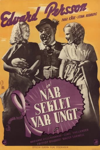 Affiche du film När seklet var ungt (1944)