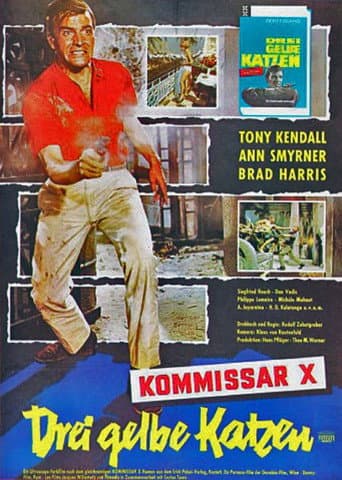 Affiche du film Kommissar X - Drei gelbe Katzen (1966)