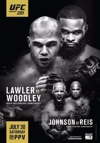 UFC 201: Lawler vs. Woodley (2016) movie poster