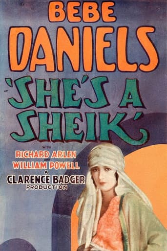 ملصق فيلم She's a Sheik (1927)