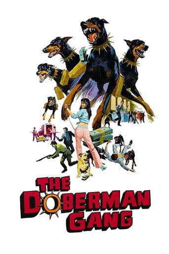 ملصق فيلم The Doberman Gang (1972)