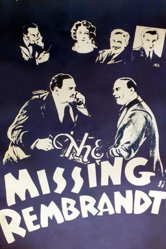 The Missing Rembrandt (1932) movie poster