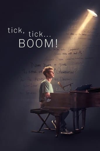 ملصق فيلم tick, tick... BOOM! (2021)