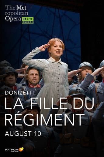 ملصق فيلم The Metropolitan Opera: La Fille du Régiment (2008)