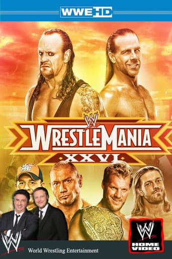 Affiche du film WWE Wrestlemania XXVI (2010)