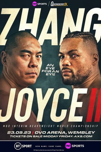 Affiche du film Zhilei Zhang vs. Joe Joyce II