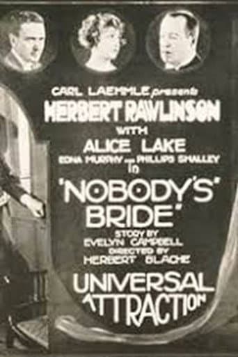 Nobody's Bride (1923) movie poster