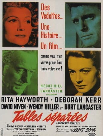 Affiche du film Separate Tables (1958)