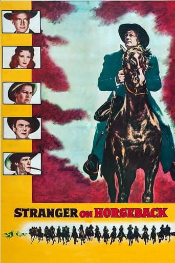 Stranger on Horseback (1955) movie poster