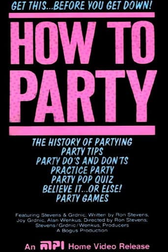 ملصق فيلم How To Party (1986)