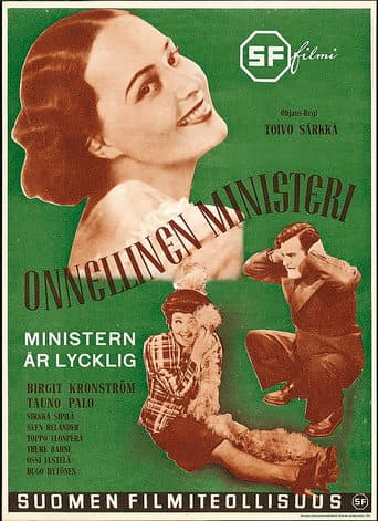 ملصق فيلم Onnellinen ministeri (1941)
