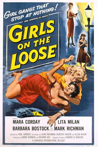 Girls on the Loose (1958) movie poster