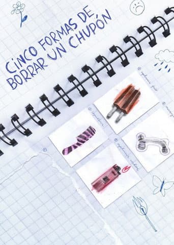 Affiche du film Cinco formas de borrar un chupón (2024)