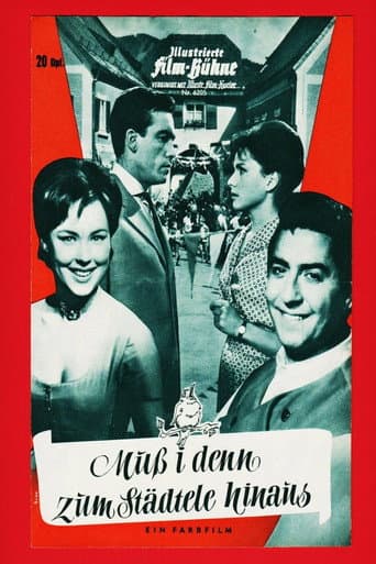 ملصق فيلم Muß i denn zum Städtele hinaus (1962)