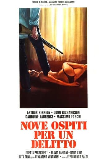 ملصق فيلم Nove ospiti per un delitto (1977)