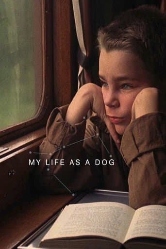 Mitt liv som hund (1985) movie poster