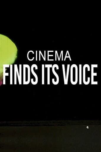Affiche du film Cinema Finds Its Voice (2021)