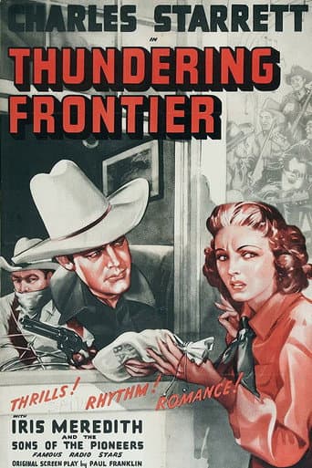ملصق فيلم Thundering Frontier (1940)