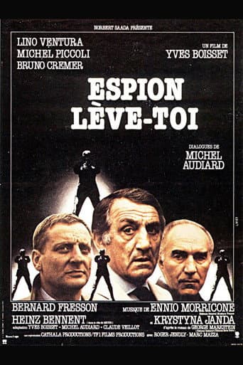Affiche du film Espion, lève-toi (1982)